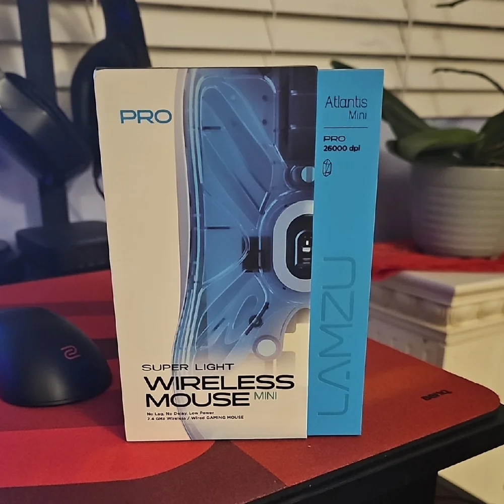 Atlantis Mini Wireless Mouse - Blue